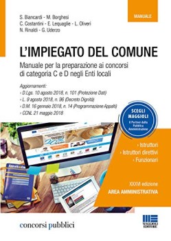 impiegato del comune manuale per la preparazione ai concorsi di cat