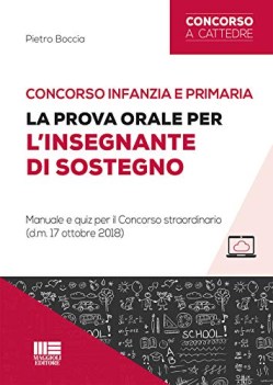 concorso infanzia e primaria la prova orale per linsegnante di soste