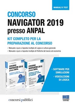 concorso navigator 2019 presso anpal kit completo per la preparazione