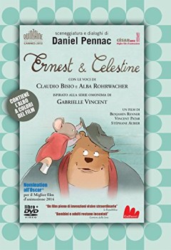 ernest e celestine il film dvd con libro in brossura