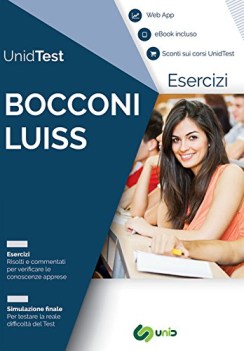 eserciziario commentato per i test di ammissione a bocconi e luiss co