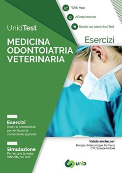 unidtest medicina odontoiatria veterinaria esercizi simulazione co