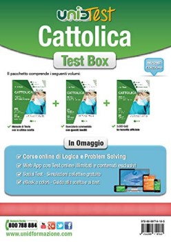 unidtest universit cattolica test box completo per il test di ammi