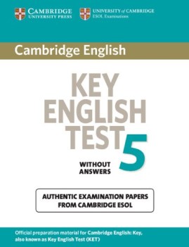 cambridge key english test 5 nokey inglese, grammatica