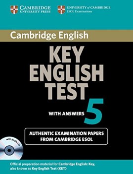 cambridge key english test pack 5 inglese, grammatica