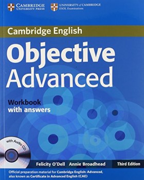 objective advanced wb +cd +key inglese, grammatica