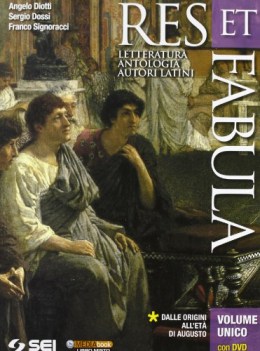 res et fabula unico +dvd latino, letteratura