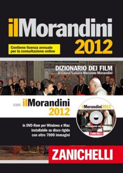 morandini 2012, dizionario dei film +cd dizionari