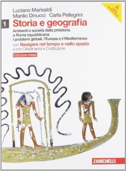 storia e geografia ed.rossa 1 +dvd storia biennio lic e 1 mg