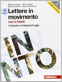 lettere in movimento 3 +dvd italiano, antologia media