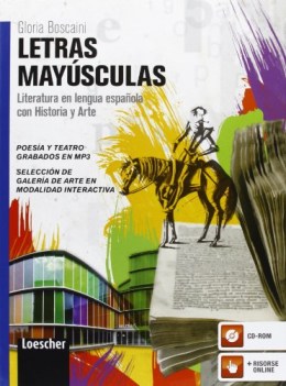 letras mayusculas +cd spagnolo, antol.e lett.