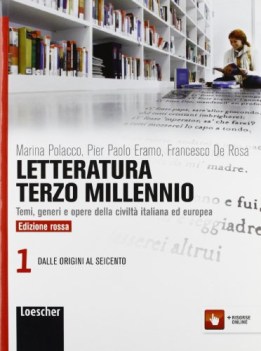 letteratura terzo millennio ed.rossa 1 italiano, letteratura