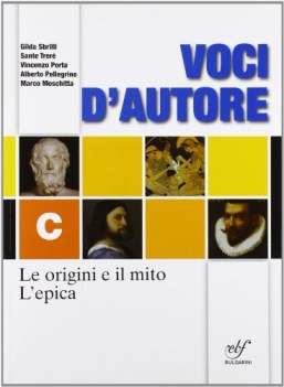 voci d\'autore C mito e l\'epica italiano, antologia bn