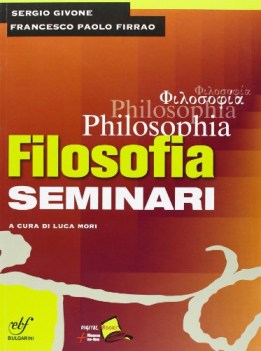 filosofia, seminari filosofia,pedag.-manuali