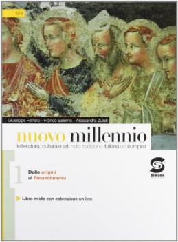 nuovo millennio 1 +antol.divina commedia italiano, antologia tr.