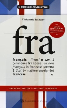 dizionario franc.-ital.-franc. ne12 MEDIO auladigitale