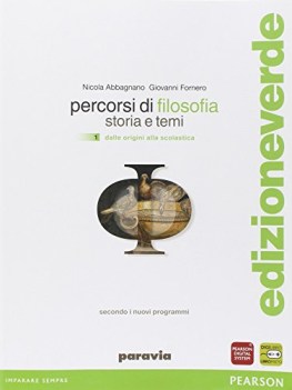 percorsi di filosofia ed.verde 1 filosofia,pedag.-manuali