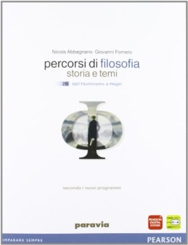 percorsi di filosofia 2 filosofia,pedag.-manuali