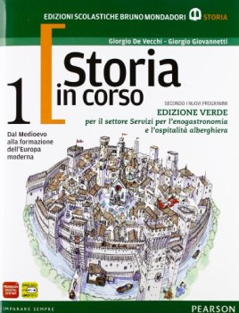 storia in corso 1 ediz.verde +atl.= 9788842404729