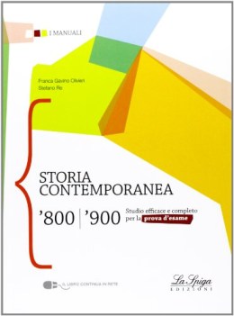 storia contemporanea 800 900