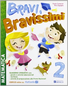 bravi bravissimi matematica x 2 elem. libri vacanze