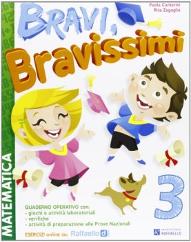 bravi bravissimi matematica x 3 elem. libri vacanze