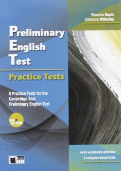 pet preliminary english test +cd inglese, grammatica