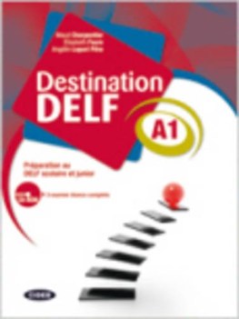 destination delf a1 +cd francese, grammatica