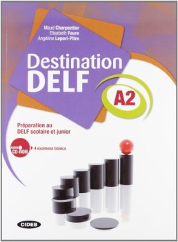 destination delf a2 +cd francese, grammatica