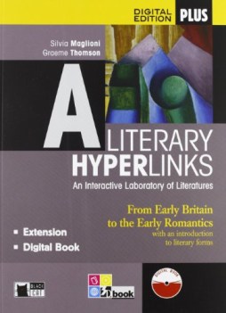 literary hyperlinks A +digital book +cd inglese, antol.e lett.