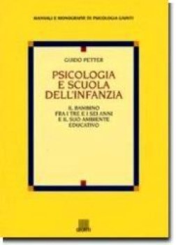 psicologia e scuola dell\'infanzia il bambino fra i tre e i sei anni