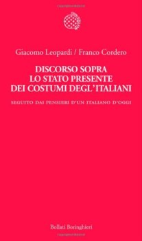 discorso sopra lo stato presente dei costumi deglitaliani seguito da