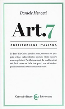 costituzione italiana articolo 7