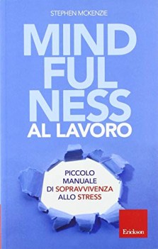 mindfulness al lavoro piccolo manuale di sopravvivenza allo stress