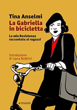 gabriella in bicicletta