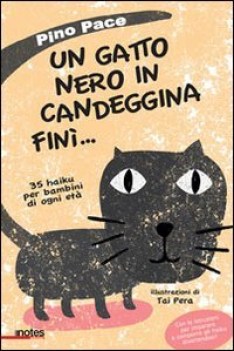 gatto nero in candeggina fini