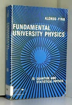 fundamental university physics quantum and statistical physics v3