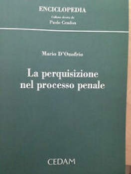 perquisizione nel processo penale