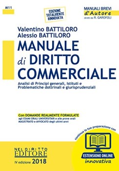 manuale di diritto commerciale con espansione online