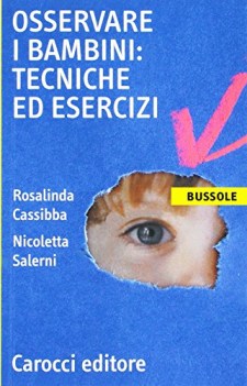 osservare i bambini tecniche ed esercizi