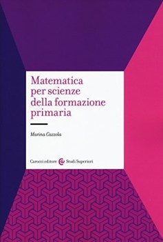 matematica per scienze della formazione primaria