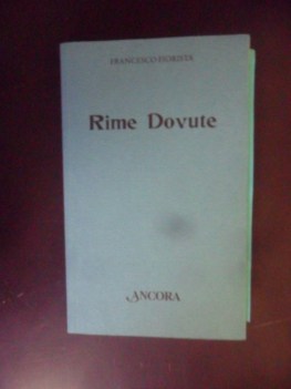 rime dovute