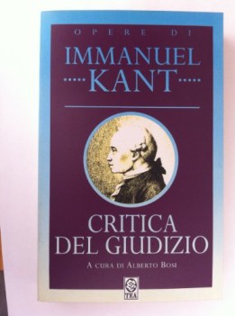 critica del giudizio