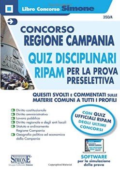 concorso regione campania  quiz disciplinari ripam per la prova prese