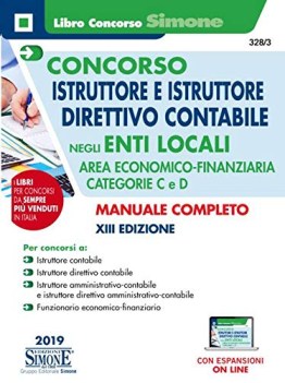 concorso istruttore e istruttore direttivo contabile cat. C-D