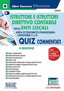 istruttore e istruttore direttivo contabile enti locali  quiz comment