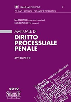 manuale di diritto processuale penale