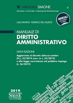 manuale di diritto amministrativo