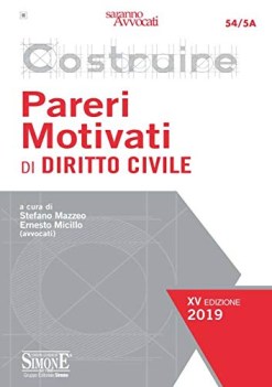 costruire pareri motivati di diritto civile