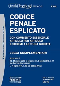 codice penale esplicato e leggi complementari editio minor